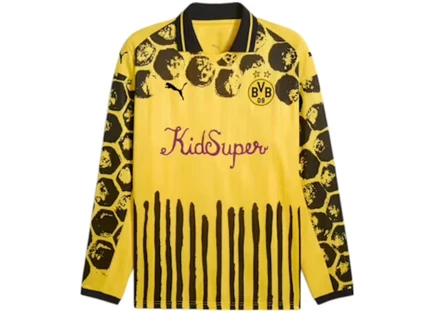 Мужская футболка Puma KidSuper BVB, желто-черная