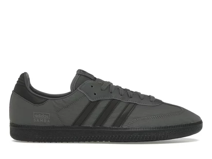 Мужские кроссовки Adidas Samba OG, серо-черные