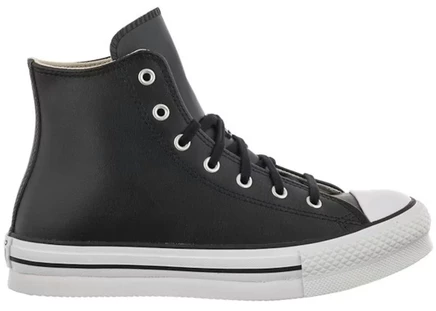 Детские кеды Converse Eva Lift Hi, черно-айвори