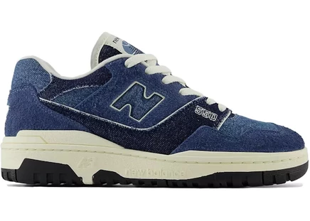 Женские кроссовки New Balance 550 Denim Pack, темно-синие