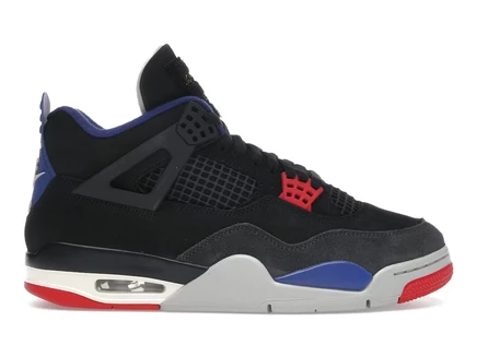 Мужские кроссовки Air Jordan 4 Retro Rare Air с золотой надписью, черные