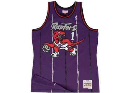 Джерси Mitchell & Ness Raptors 1998-99 McGrady, фиолетовая