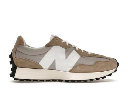 Мужские кроссовки New Balance 327, бежево/серебристые