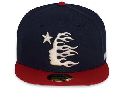 Мужская бейсболка Hellstar Fitted, темно-синяя