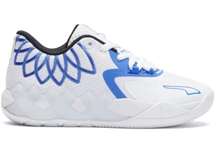 Детские кроссовки Puma MB.01 Lo LaMelo Ball, бело-голубые