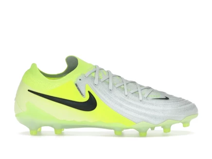 Мужские бутсы Nike Phantom GX2 Elite AG, серебристо-лаймовые