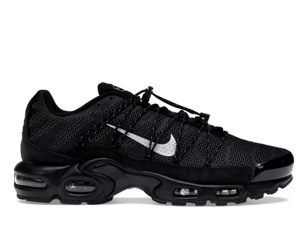 Мужские кроссовки Nike Air Max Plus Toggle, черно-серебристые