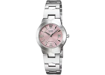 Женские часы Casio LTP-1241D-4A, розовые