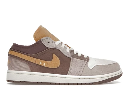 Мужские кроссовки Jordan 1 Low SE Craft Taupe Haze, таупе