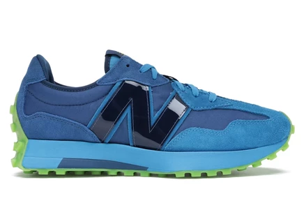 Мужские кроссовки New Balance 327 Kawhi, сине-зелёные