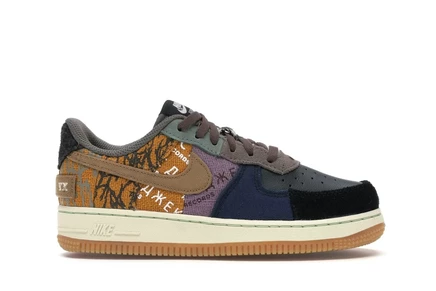 Детские кеды Nike Air Force 1 Travis Scott, разноцветные