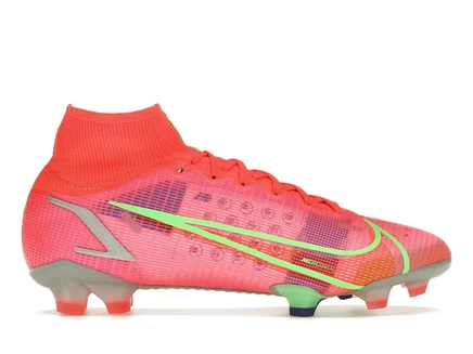 Мужские бутсы Nike Mercurial Superfly 8 Elite FG красно-индиго
