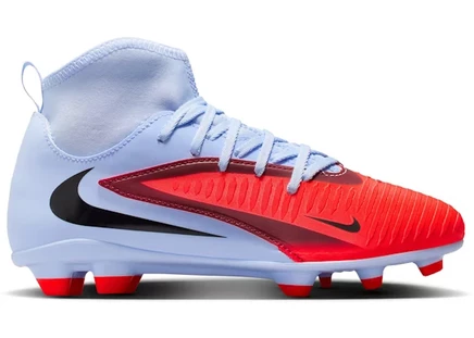 Детские бутсы Nike Phantom 6 High MG, сине‑красные