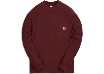 Мужской лонгслив KITH Quinn L/S, магма
