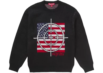 Свитер Supreme Target, черный