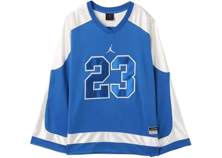Jordan Brooklyn University Hockey Jersey Blue/White blue/white