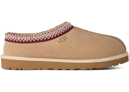 Мужские тапочки Ugg Tasman II, бежево-красные