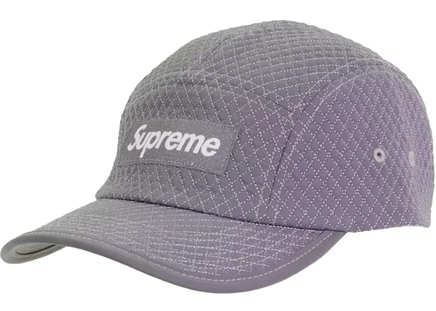 Унисекс кепка Supreme Micro Quilted, светоотражающая