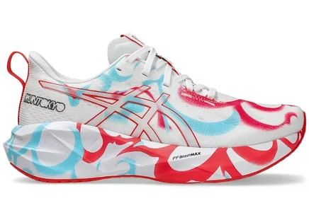 Женские кроссовки Asics Novablast 5 Tokyo Marathon, бело-коралловые