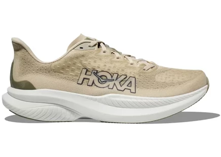 Мужские кроссовки hoka one one mach 6, бежевые