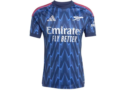 Мужская игровая футболка Adidas Arsenal 25/26 выездная, ночное индиго/серый