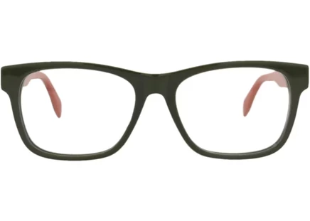 Оправа Alexander McQueen AM0307O-30010911-005 ацетат/металл, зеленая прозрачная