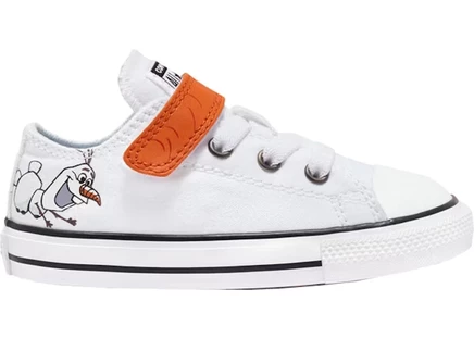 Детские кеды Converse Chuck Taylor Low Olaf, бело-голубые