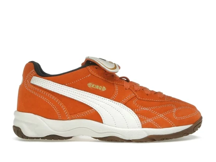 Мужские футзалки Puma King Indoor, коричневые/слоновая кость