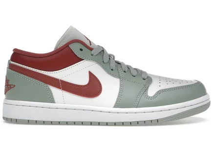 Кроссовки Jordan 1 Low Jade Horizon, разноцветные