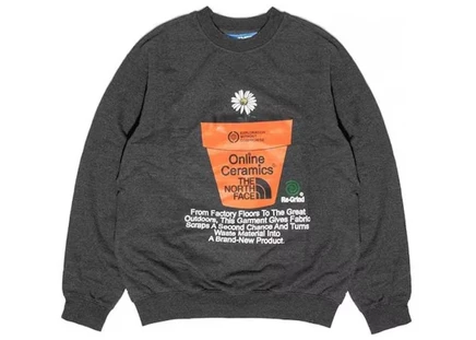 Мужской свитшот The North Face x Online Ceramics, черный