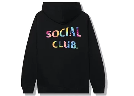 Мужское худи Anti Social Social Club Funky Forest, черное