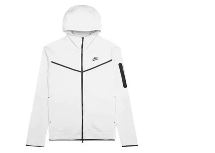 Мужская худи Nike Tech Fleece на молнии, черная
