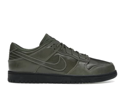Мужские кроссовки Nike Dunk Low Premium, оливковые/черные