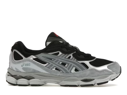 Мужские кроссовки Asics Gel-NYC, чёрные/серо-голубые