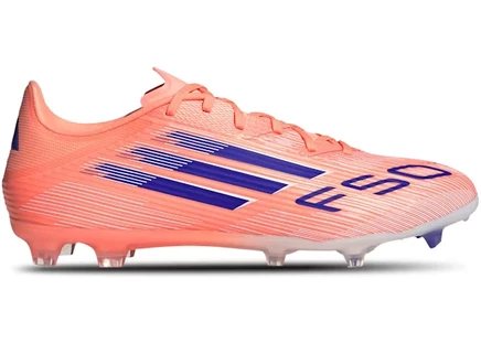 Мужские бутсы Adidas F50 FG/MG, коралловые