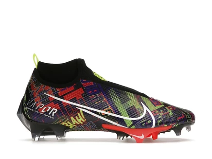 Мужские бутсы Nike Vapor Edge Pro OBJ, черно-бело-фиолетовые