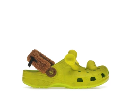 Детские сабо Crocs Classic Clog DreamWorks Shrek, лаймовые