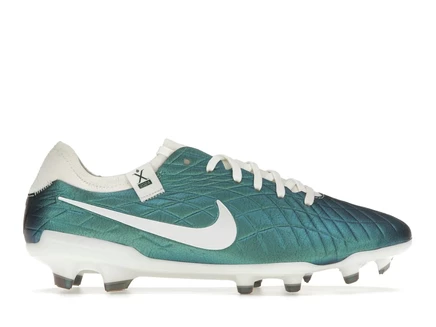 Мужские бутсы Nike Tiempo Legend 10 Elite FG, изумрудные