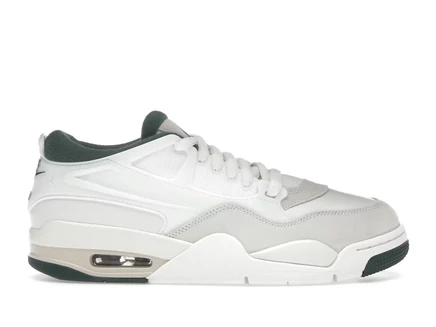 Мужские кроссовки Jordan 4 RM, кремовые/зеленые/бордовые