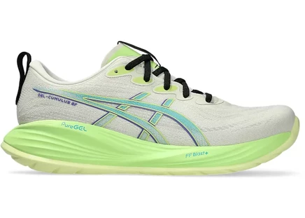 Унисекс кроссовки Asics Gel-Cumulus 27, бежево-лаймовые