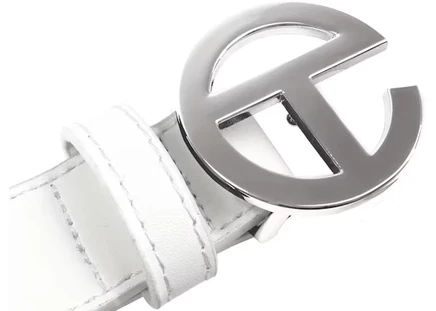 Унисекс ремень Telfar Logo, белый