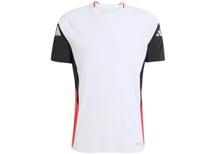Мужская игровая футболка Adidas Tiro 25 Pro, бело-рубиновая