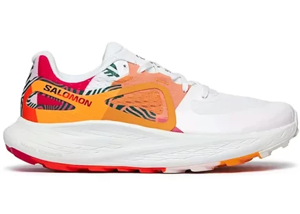 Мужские кроссовки Salomon Glide Max TR, оранжево-розовые