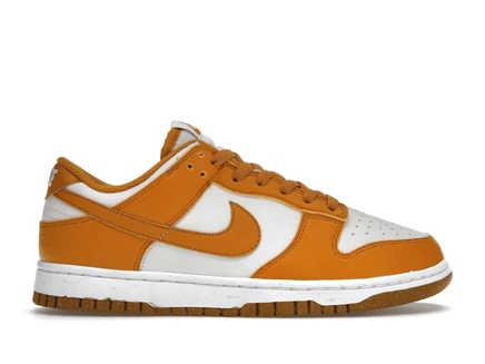 Женские кроссовки Nike Dunk Low Next Nature, золотая замша