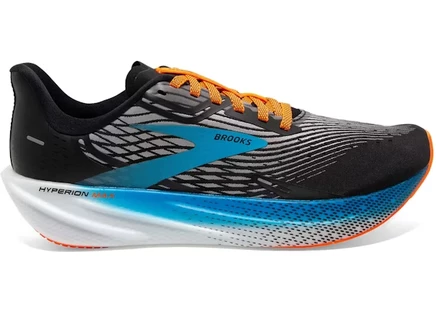 Мужские кроссовки Brooks Hyperion Max, черно-оранжевые
