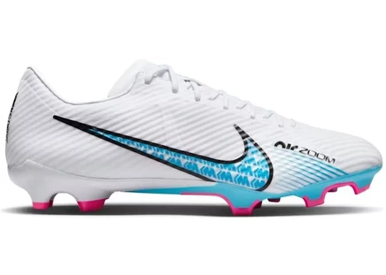 Мужские бутсы Nike Zoom Mercurial Vapor 15 Academy MG, бело-бирюзовые