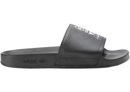 Мужские сланцы Adidas Y-3 Adilette, черные