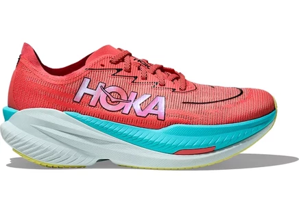 Мужские кроссовки Hoka One One Mach X2, грейпфрут/коралл