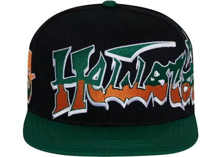 Мужская кепка Hellstar Records Snapback, зеленая/черная