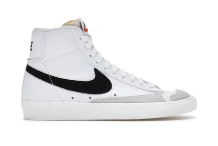 Женские кроссовки Nike Blazer Mid 77, бело-черные